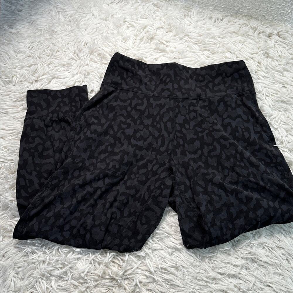 Lululemon Align Jogger Crop *23" Formation Camo Deep Coal Multi